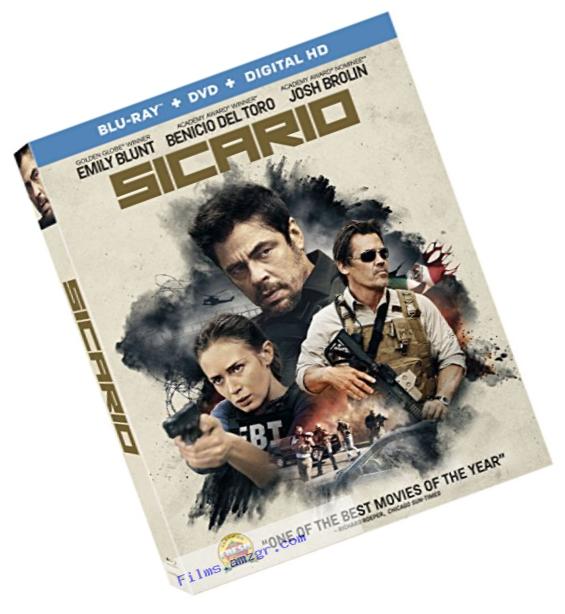 Sicario [Blu-ray + DVD + Digital HD]